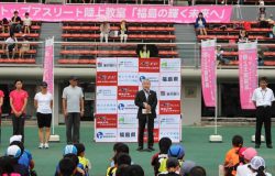 安齋文化スポーツ局長あいさつの写真