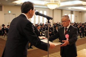 社会体育優良団体賞　福島市障害者スポーツ協会の写真