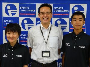 派遣者体協表敬訪問