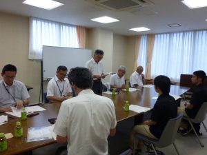 結団式