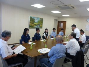 結団式
