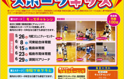 平成31年度ふくしまスポーツキッズ発掘事業ポスター