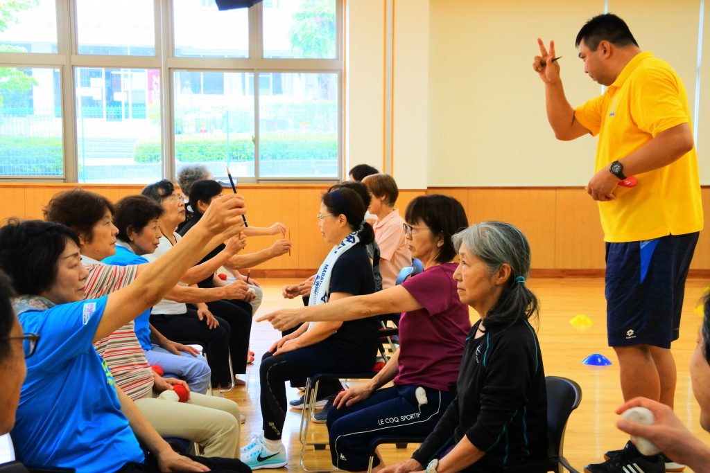 指導者講師派遣補助事業の様子